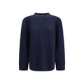 Blauer Wollpullover Oves Aries
