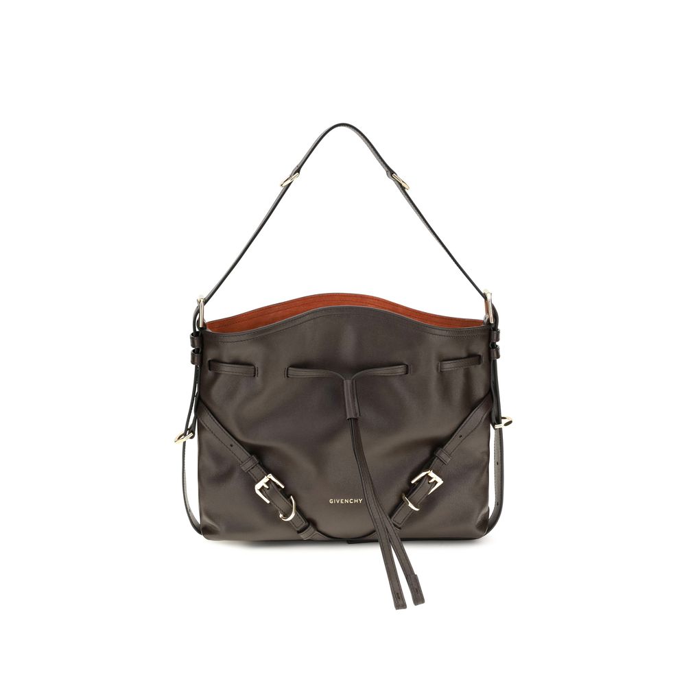 Braune Kalbsleder Bos Taurus Bucket Bag