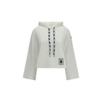 Weißes Baumwoll-Sweatshirt
