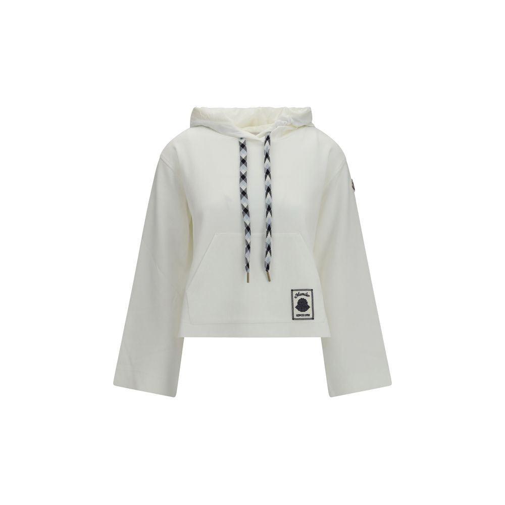 Weißes Baumwoll-Sweatshirt