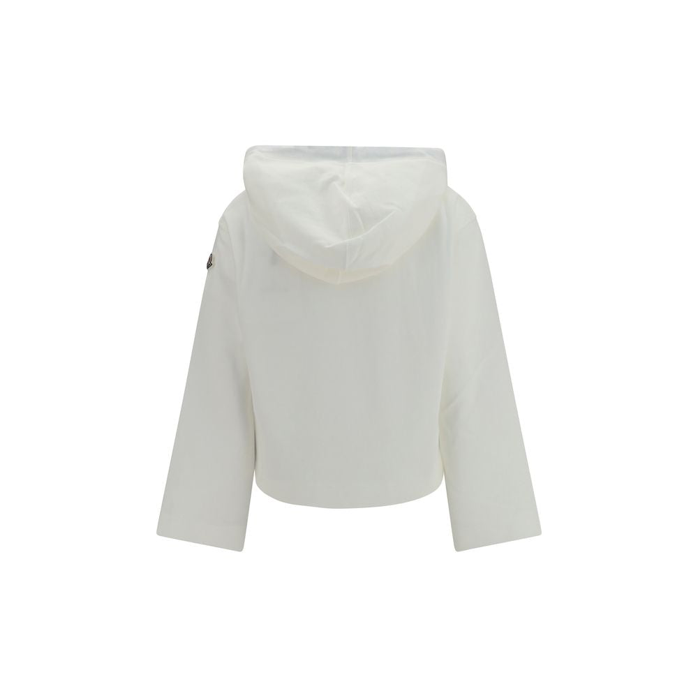 Weißes Baumwoll-Sweatshirt