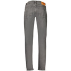 Schwarze Herrenjeans aus Baumwolle