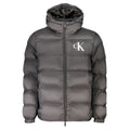 Schwarze Nylon Herrenjacke