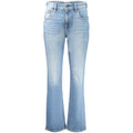 Damenjeans aus Baumwolle in Blau