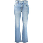Damenjeans aus Baumwolle in Blau