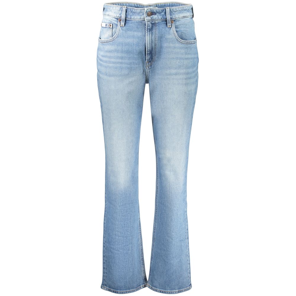 Damenjeans aus Baumwolle in Blau