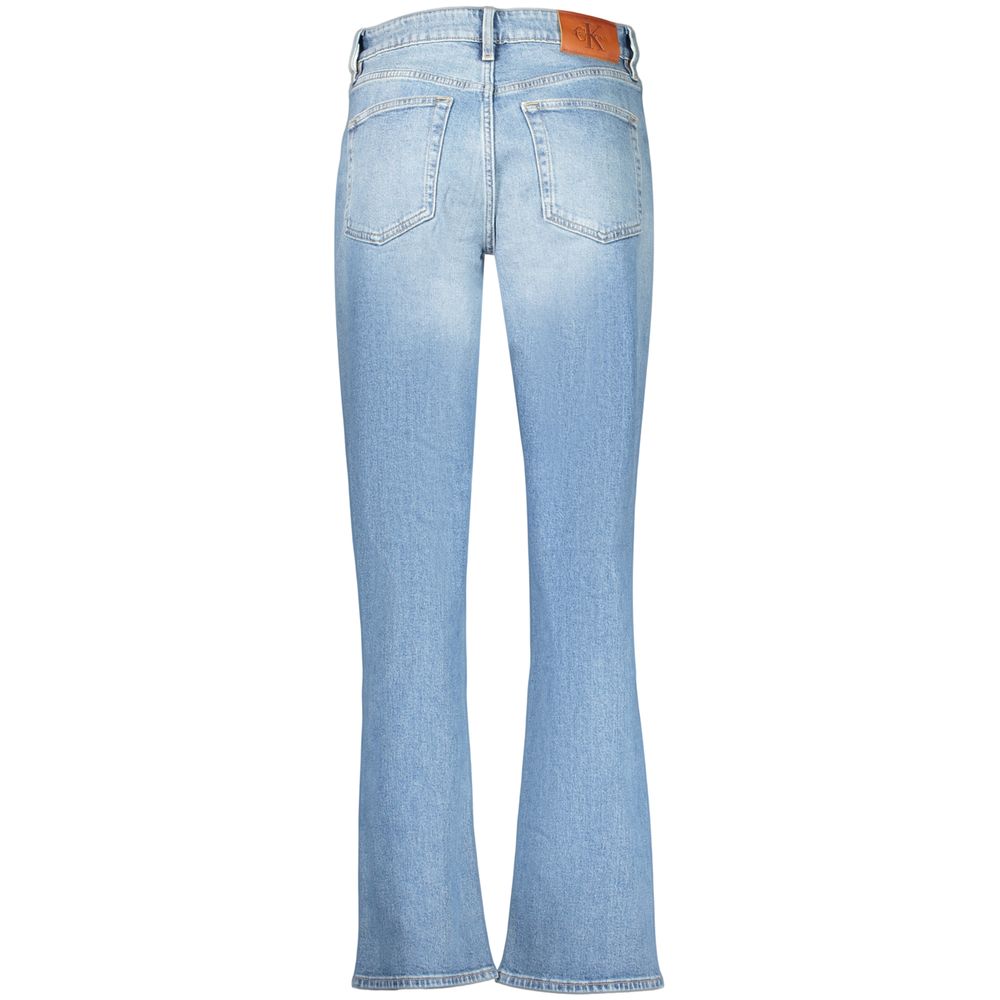 Damenjeans aus Baumwolle in Blau