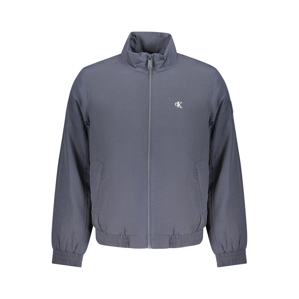 Blaue Herrenjacke aus Polyamid