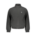 Schwarze Polyamid-Herrenjacke