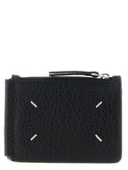 Schwarze Geldbörse aus Leder 339572BM