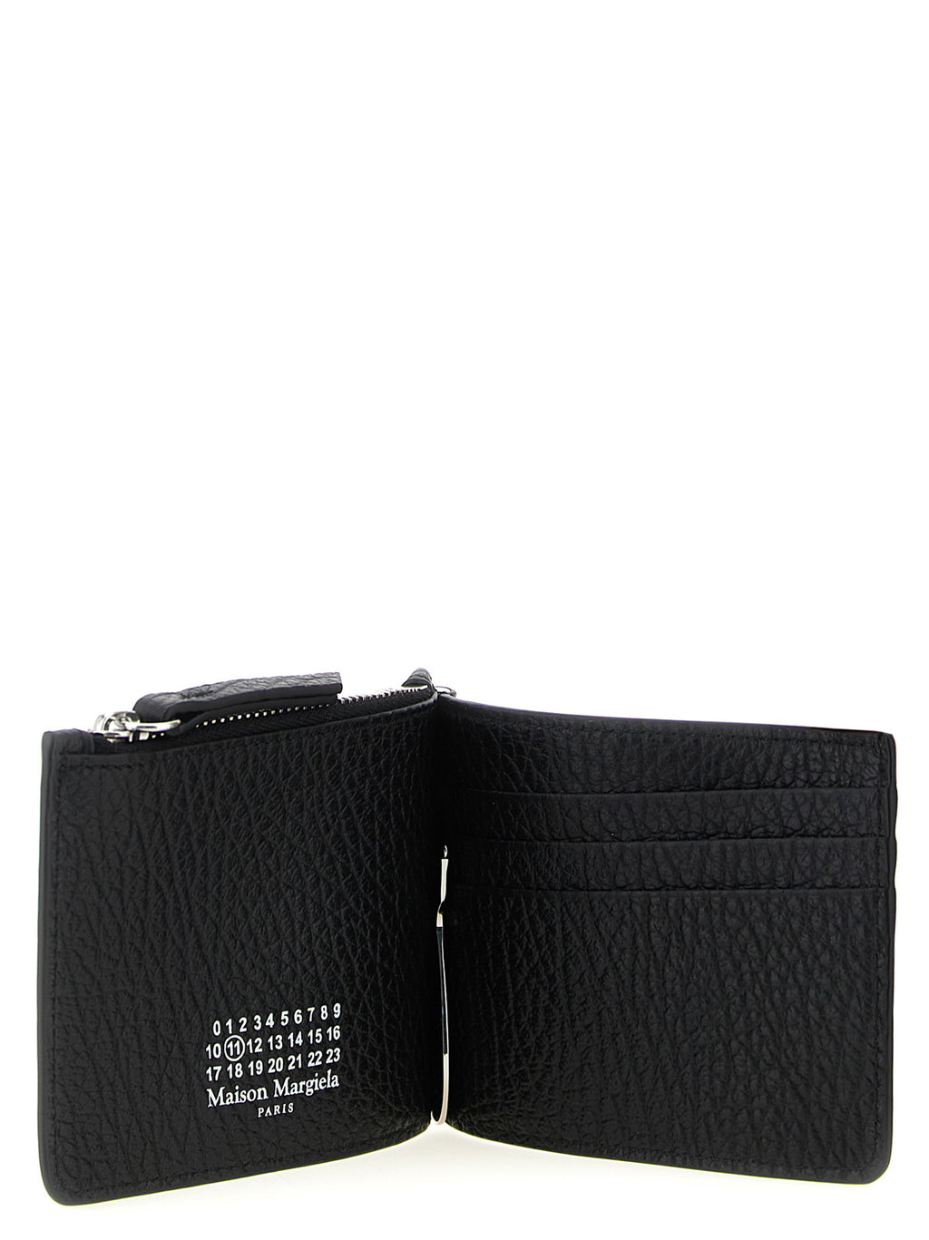 Schwarze Geldbörse aus Leder 339572BM