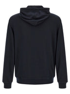 Blauer Kaschmir-Pullover