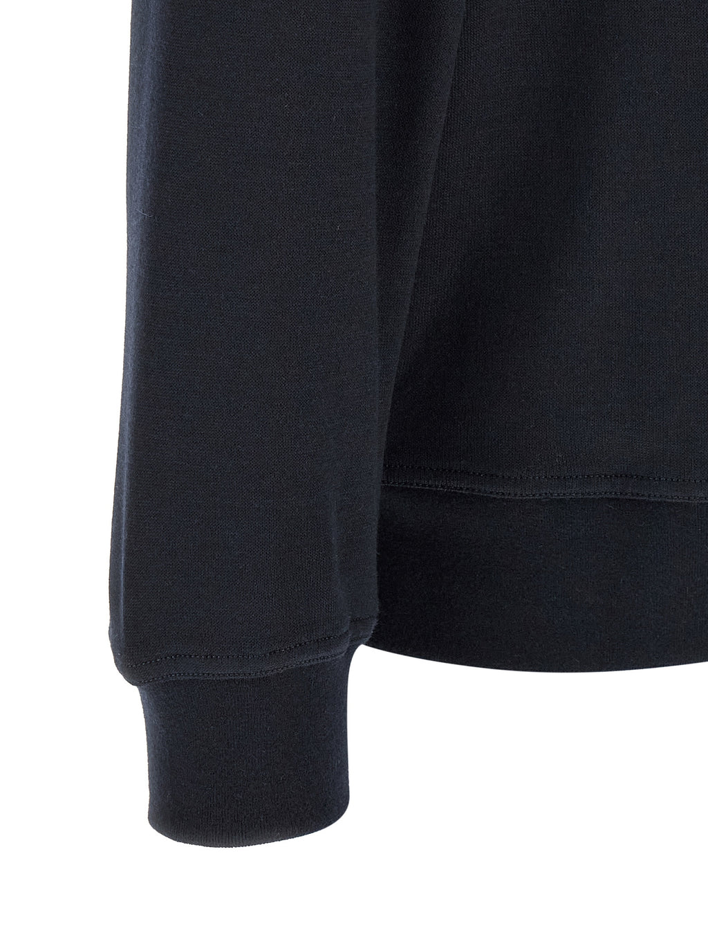 Blauer Kaschmir-Pullover