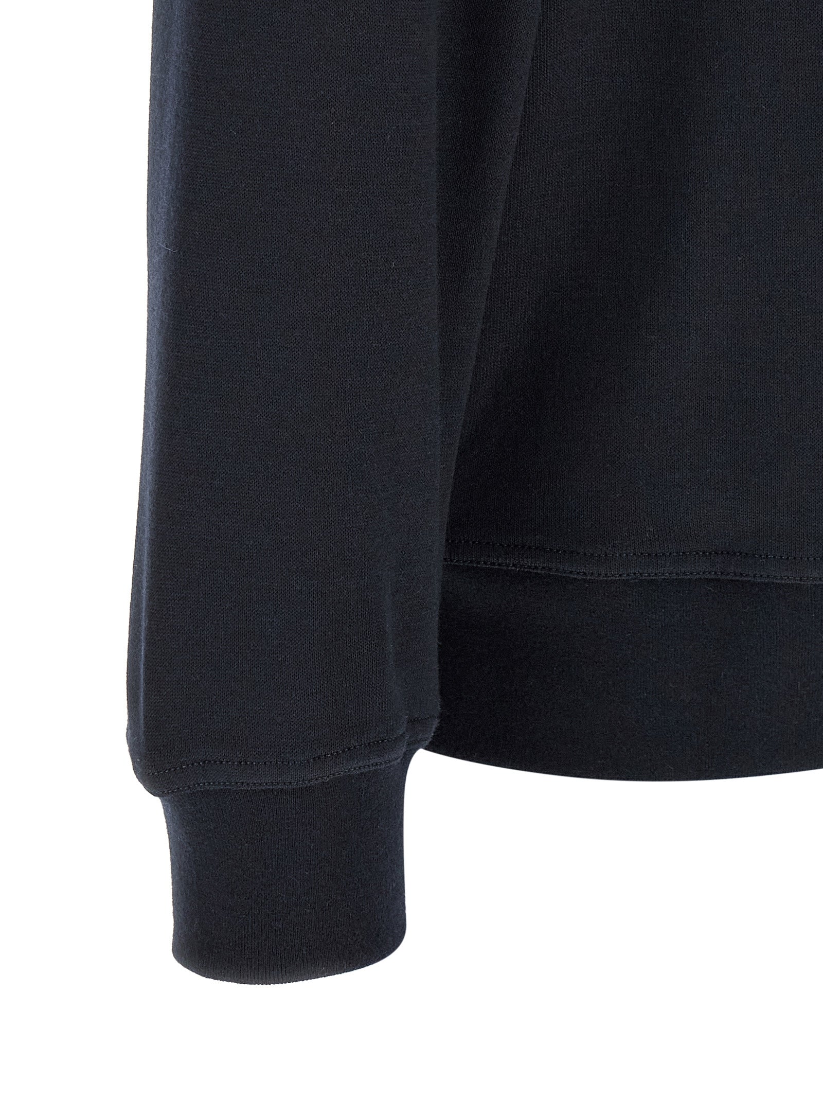 Blauer Kaschmir-Pullover