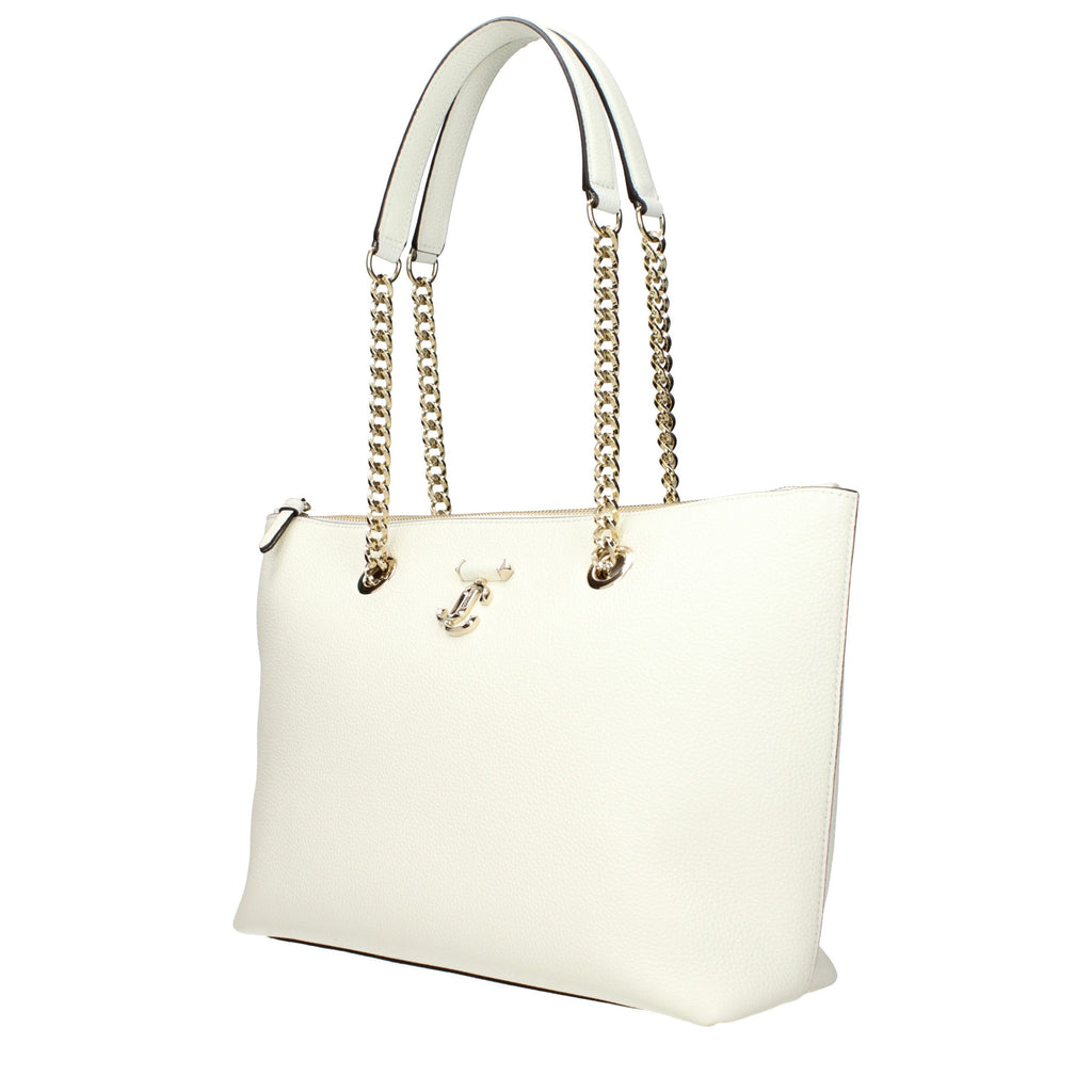 Weiße Leder Schultertasche