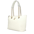 Weiße Leder Schultertasche