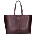 Rote Leder Schultertasche