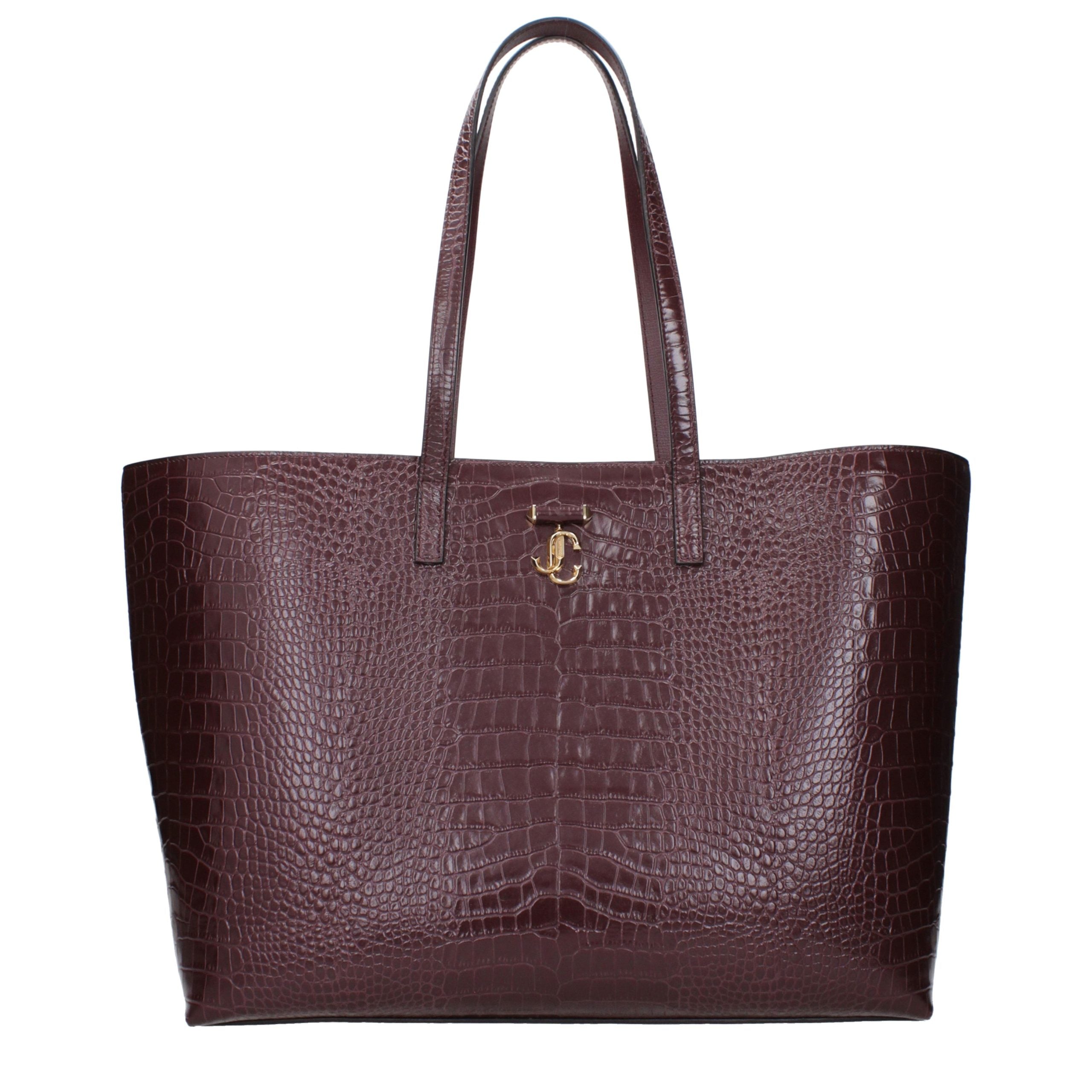Rote Leder Schultertasche