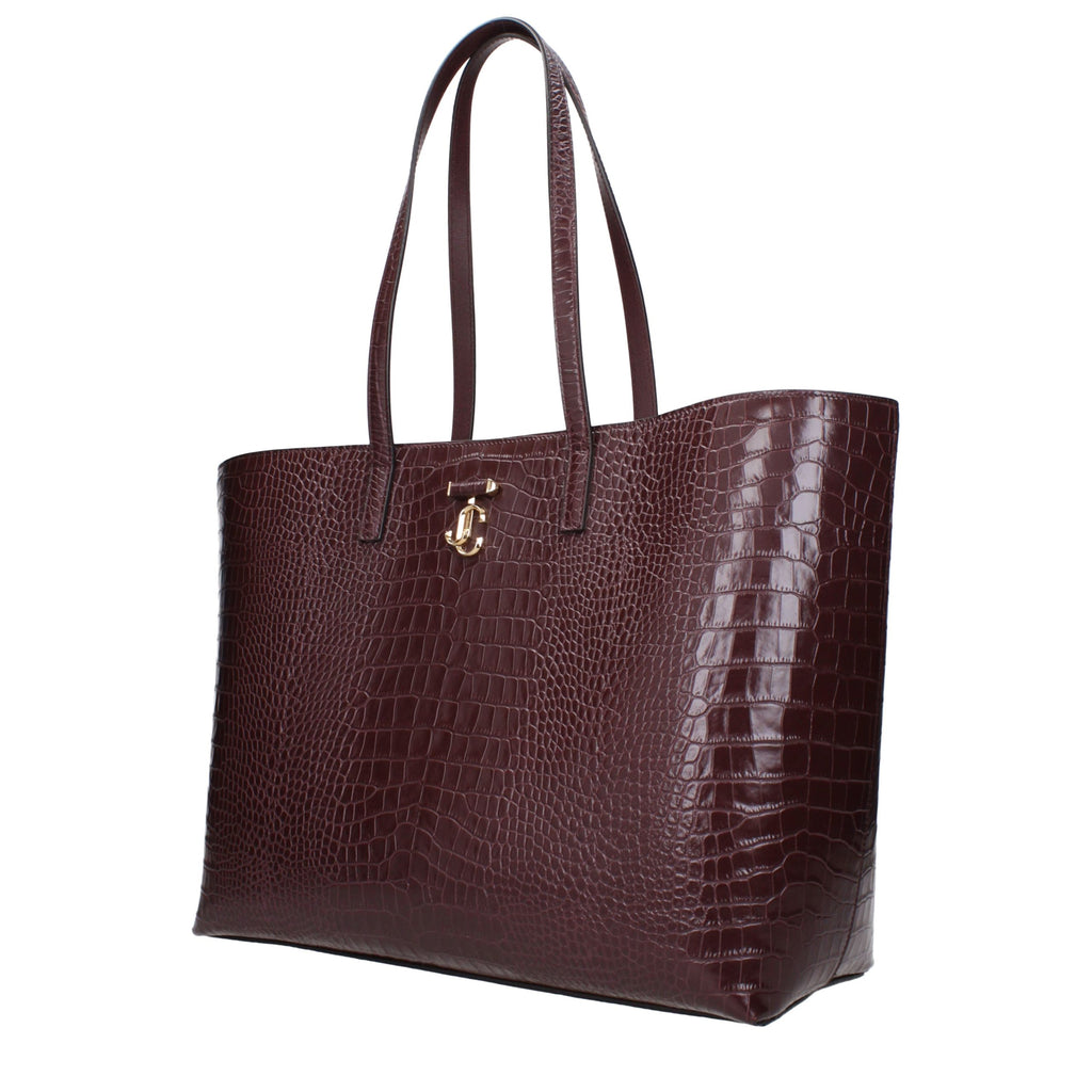 Rote Leder Schultertasche