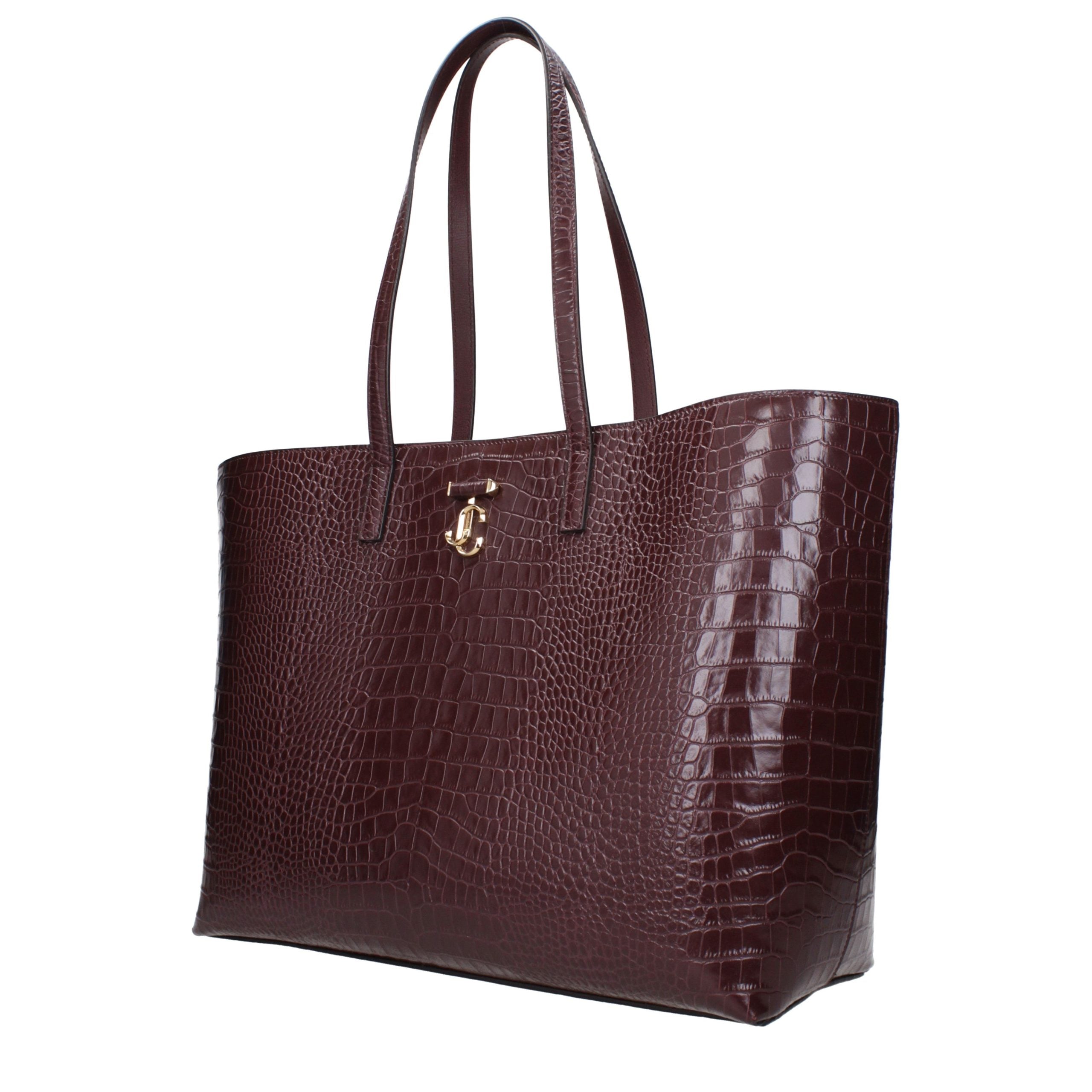 Rote Leder Schultertasche