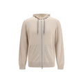 Beige Kaschmir-Sweatshirt