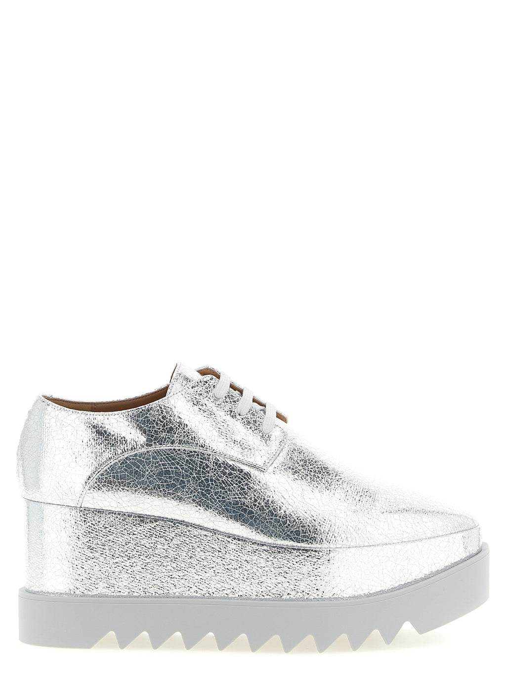 Silberne EVA Flats
