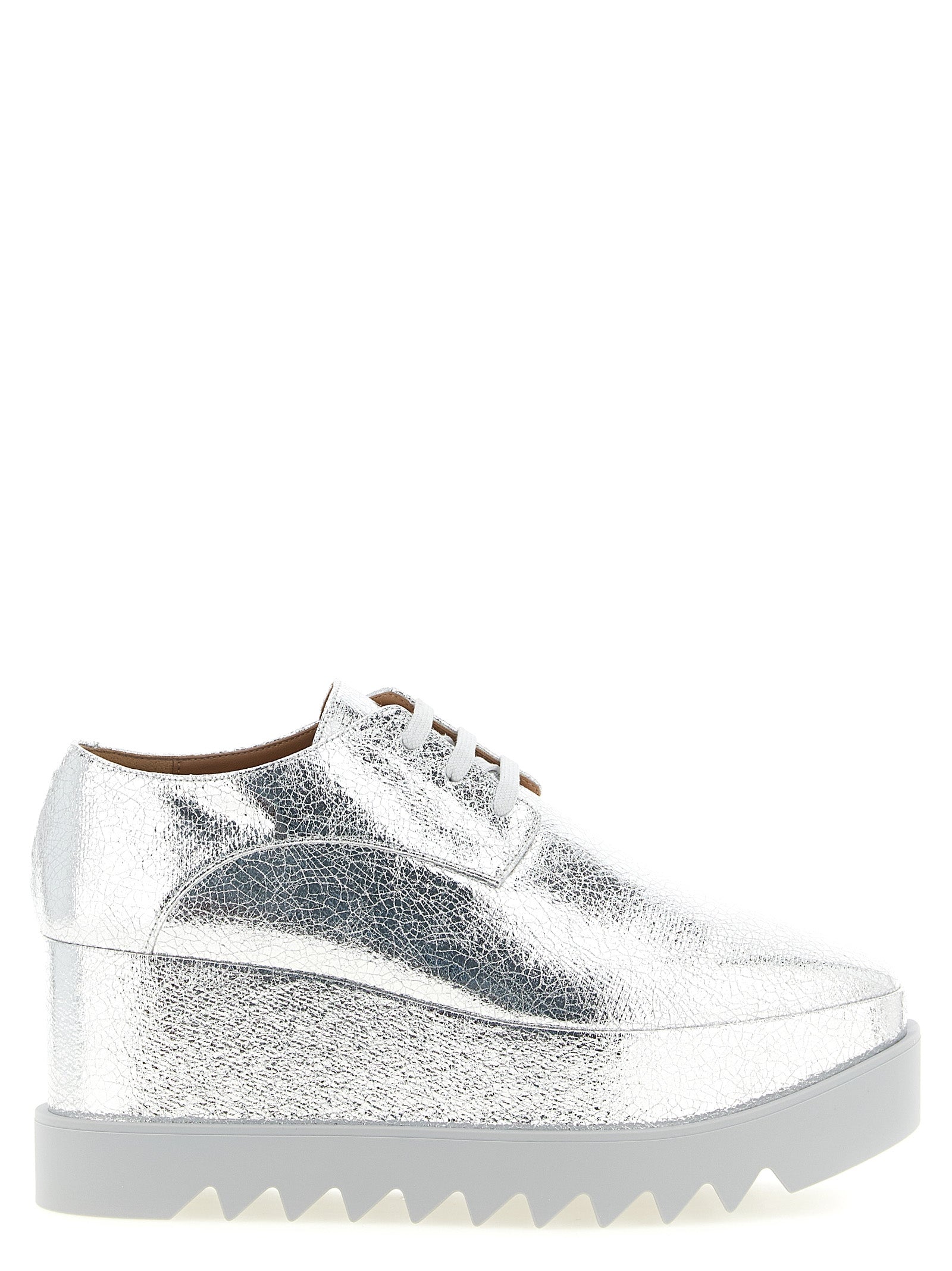 Silberne EVA Flats