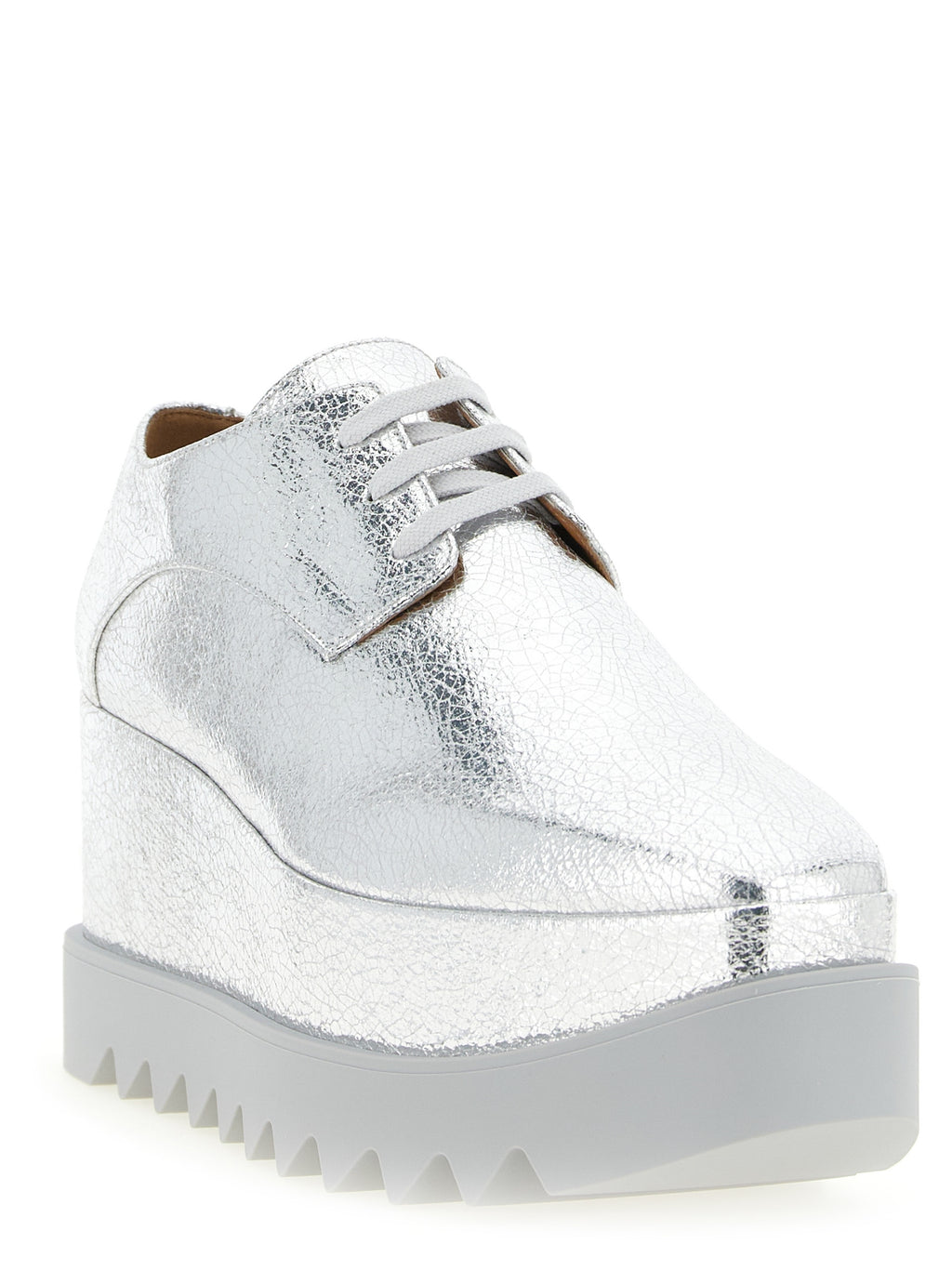 Silberne EVA Flats