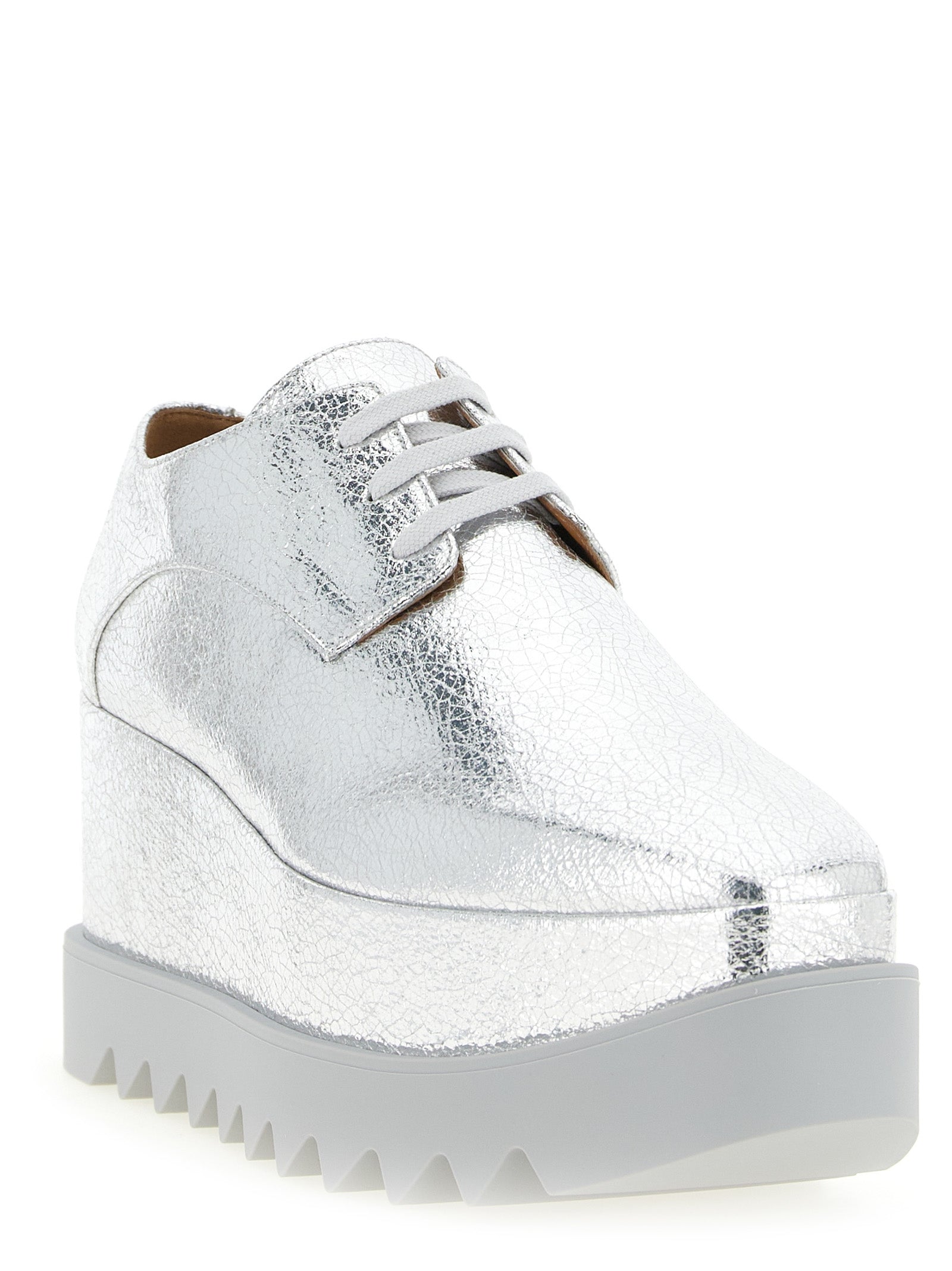 Silberne EVA Flats
