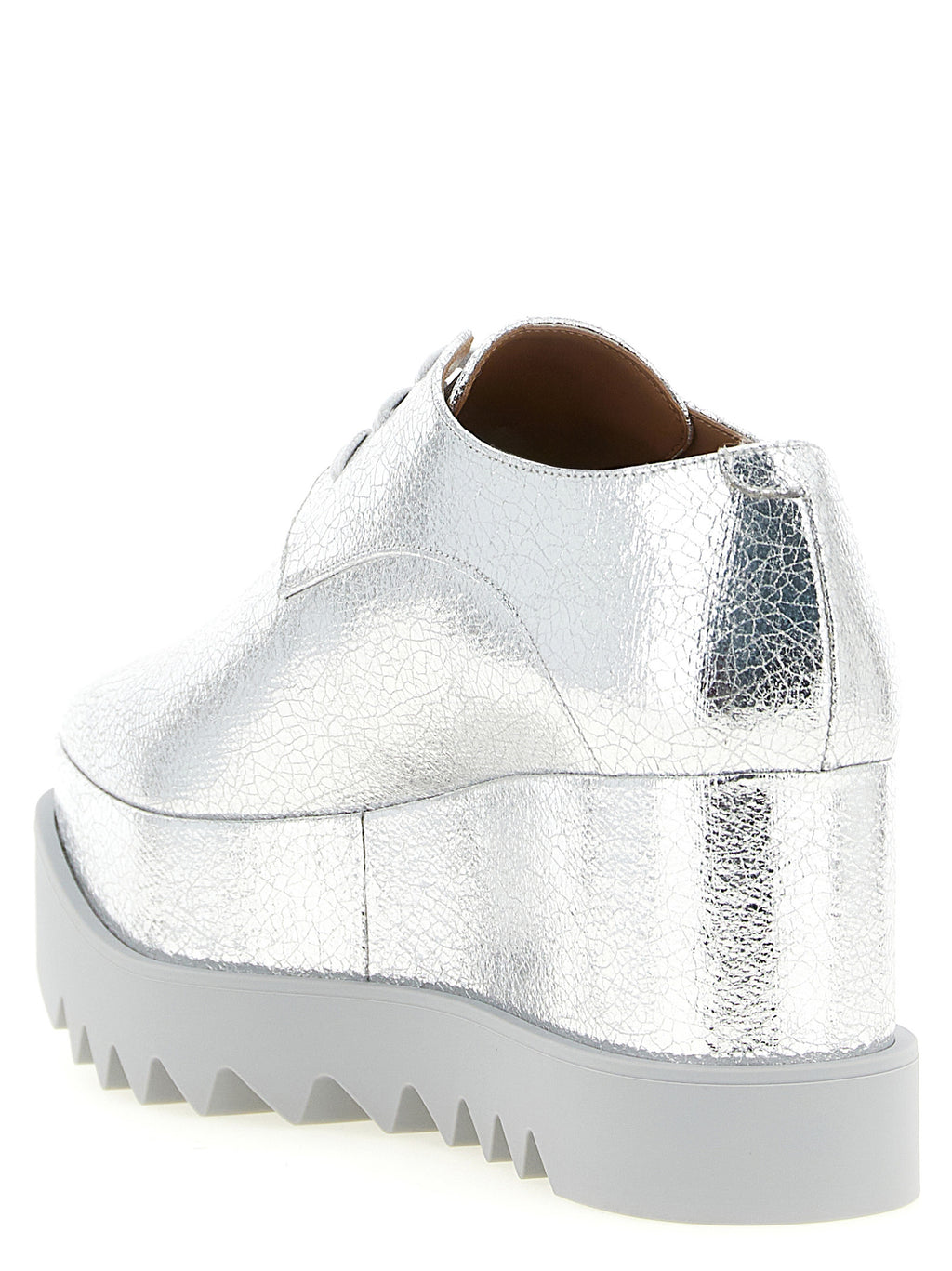 Silberne EVA Flats
