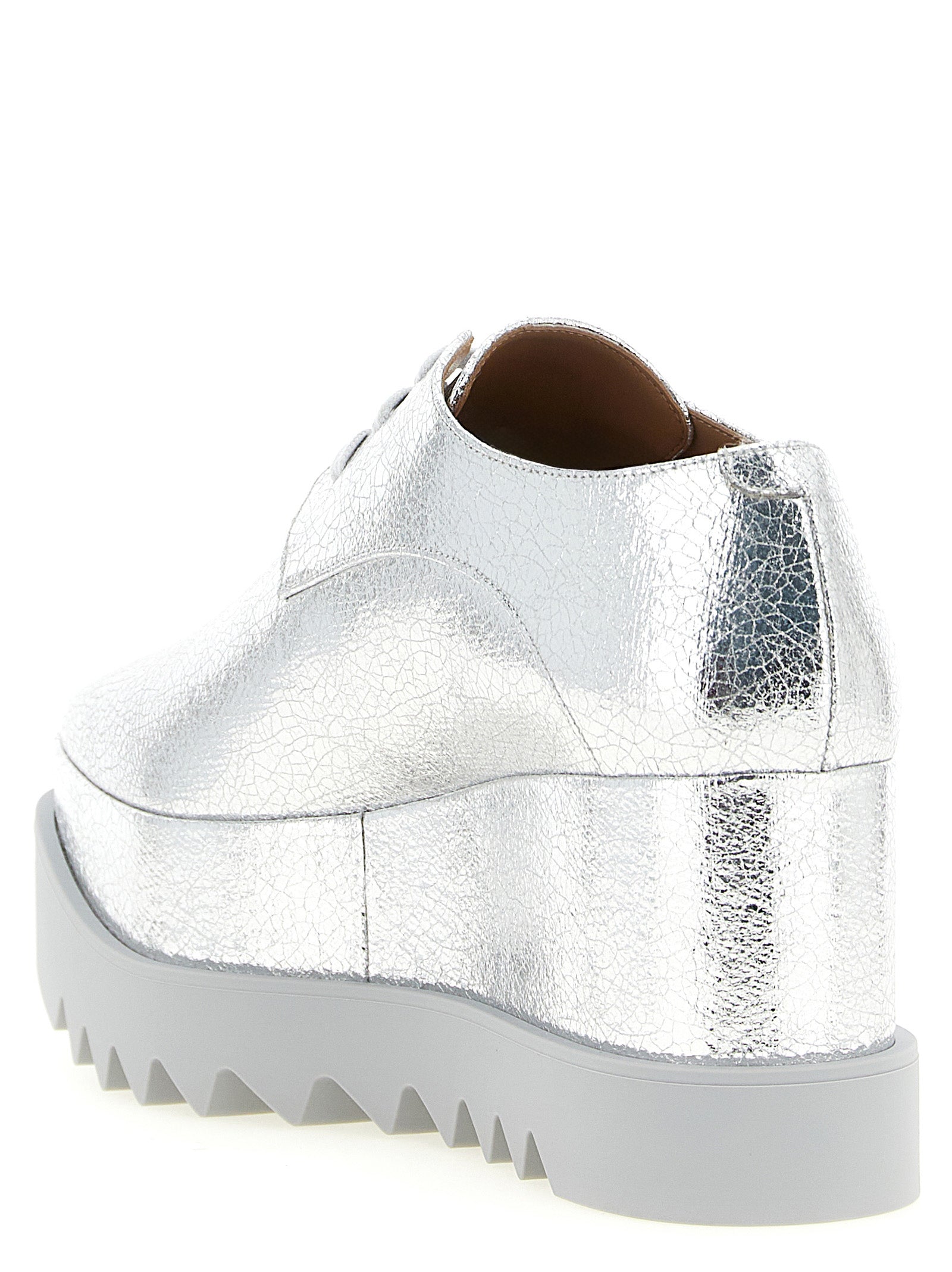 Silberne EVA Flats