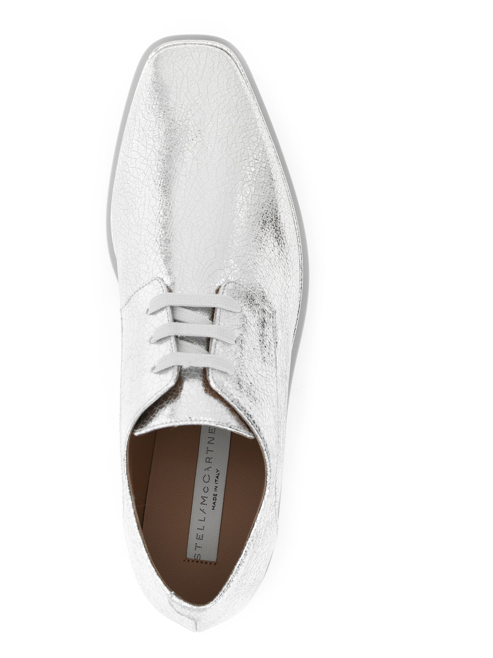 Silberne EVA Flats