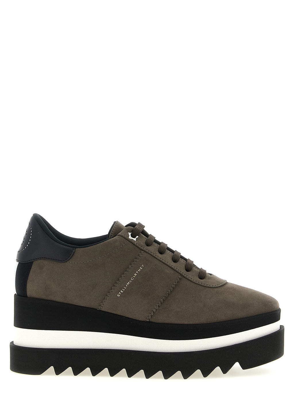Graue EVA Plateau-Sneaker