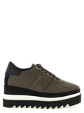 Graue EVA Plateau-Sneaker