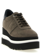 Graue EVA Plateau-Sneaker