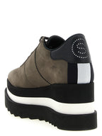 Graue EVA Plateau-Sneaker