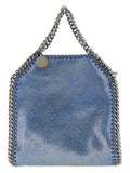 Blaue Damentasche aus Polyester