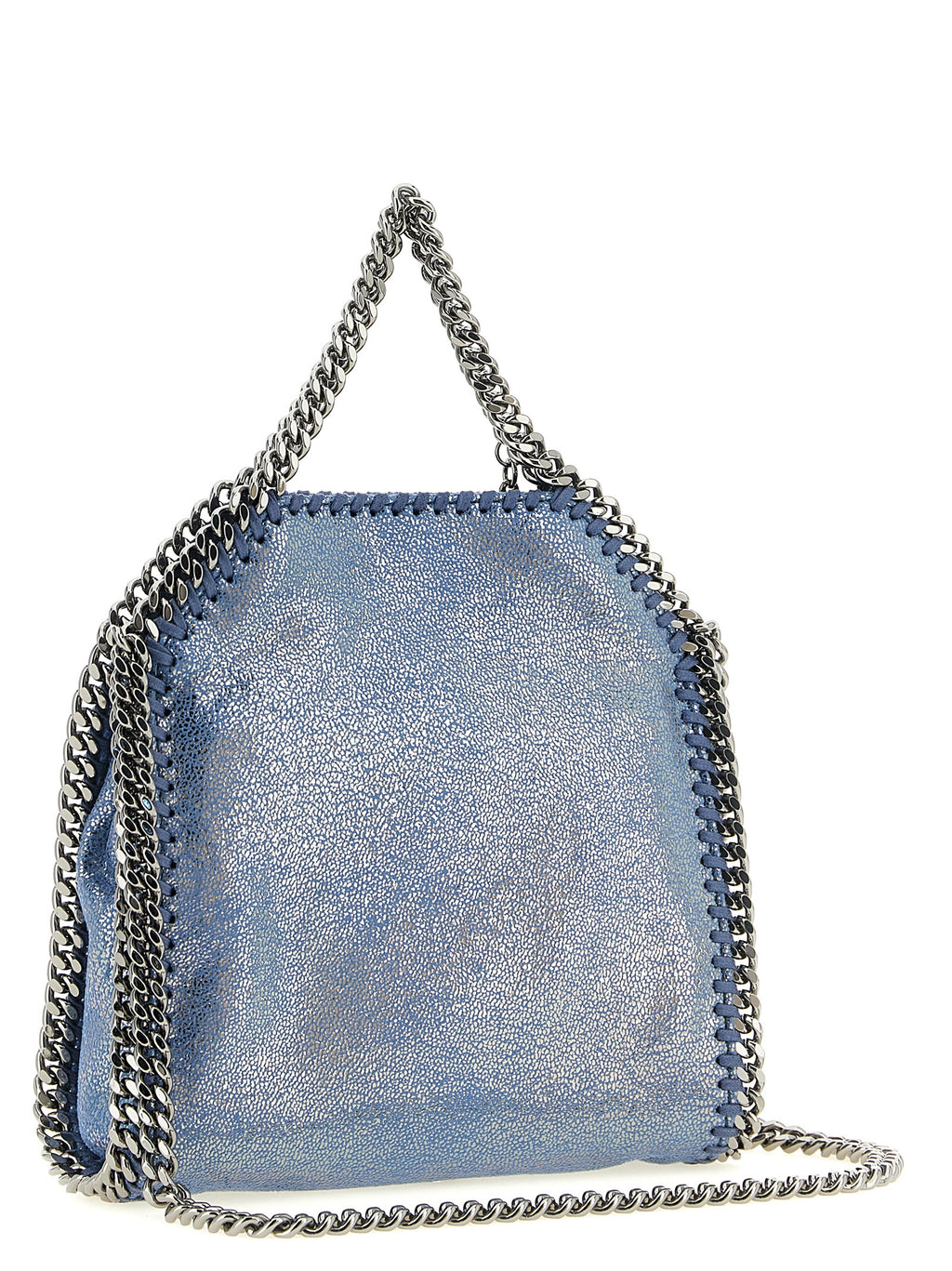 Blaue Damentasche aus Polyester