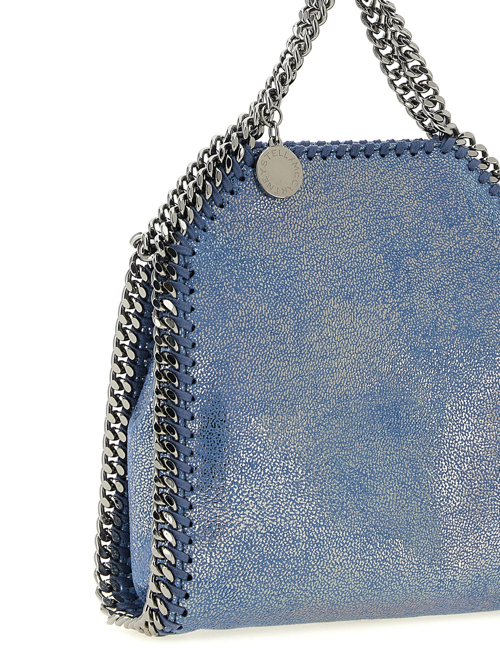Blaue Damentasche aus Polyester
