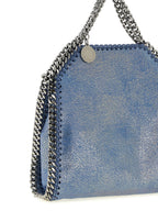 Blaue Damentasche aus Polyester