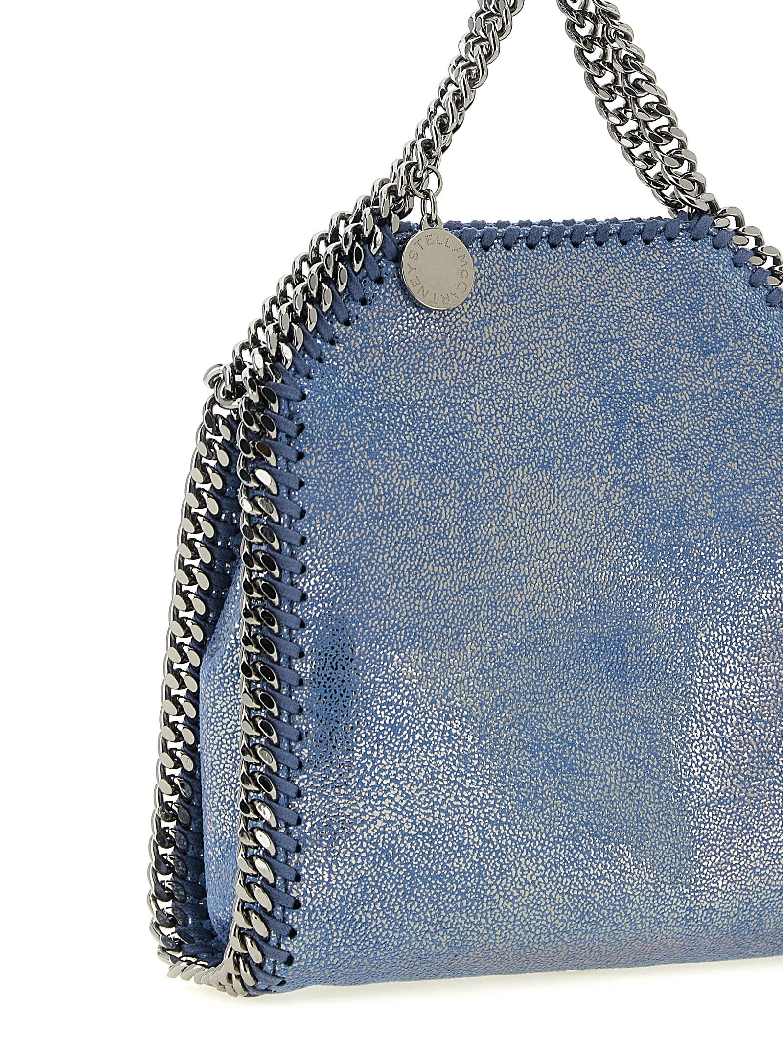 Blaue Damentasche aus Polyester
