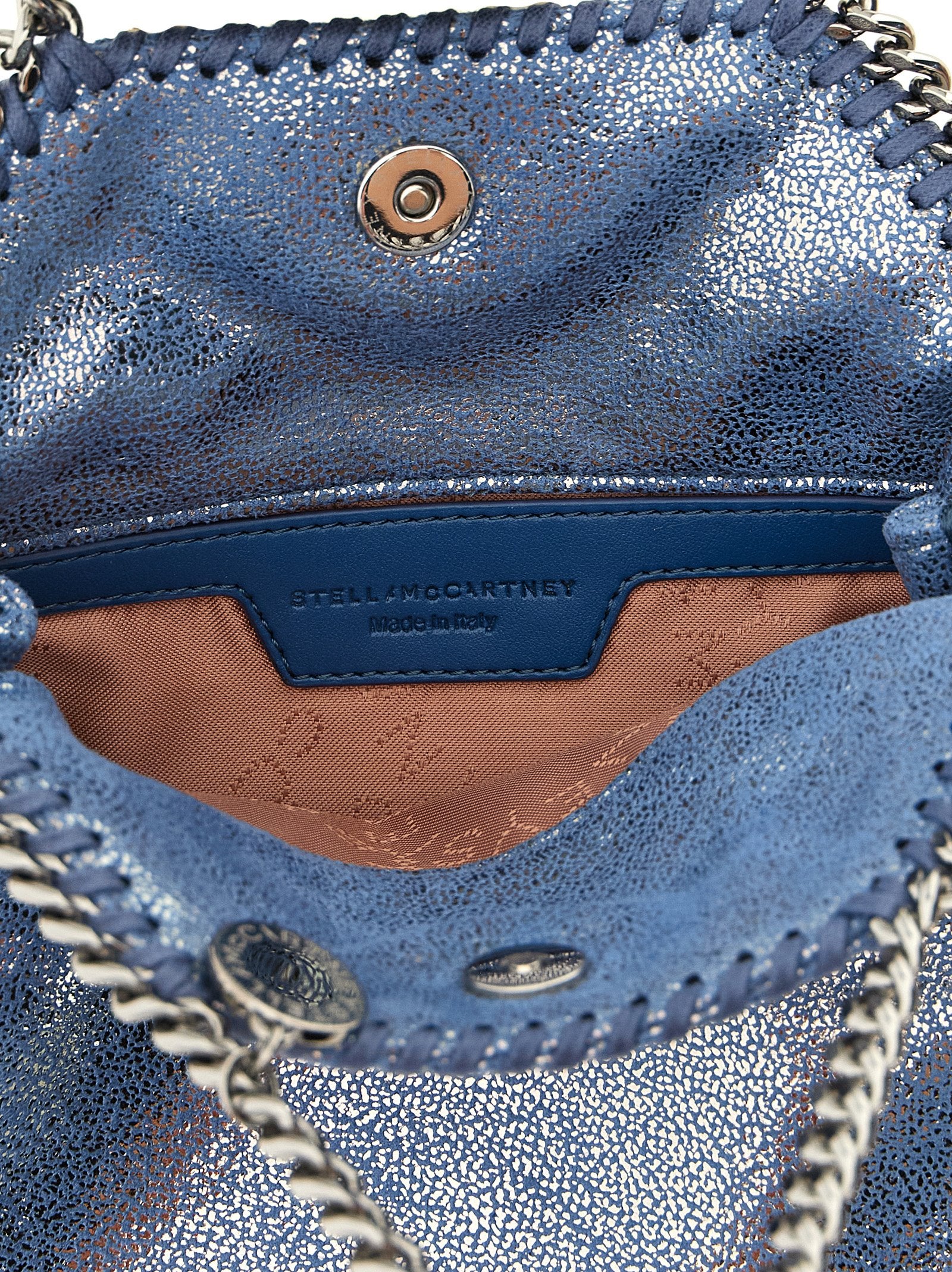 Blaue Damentasche aus Polyester