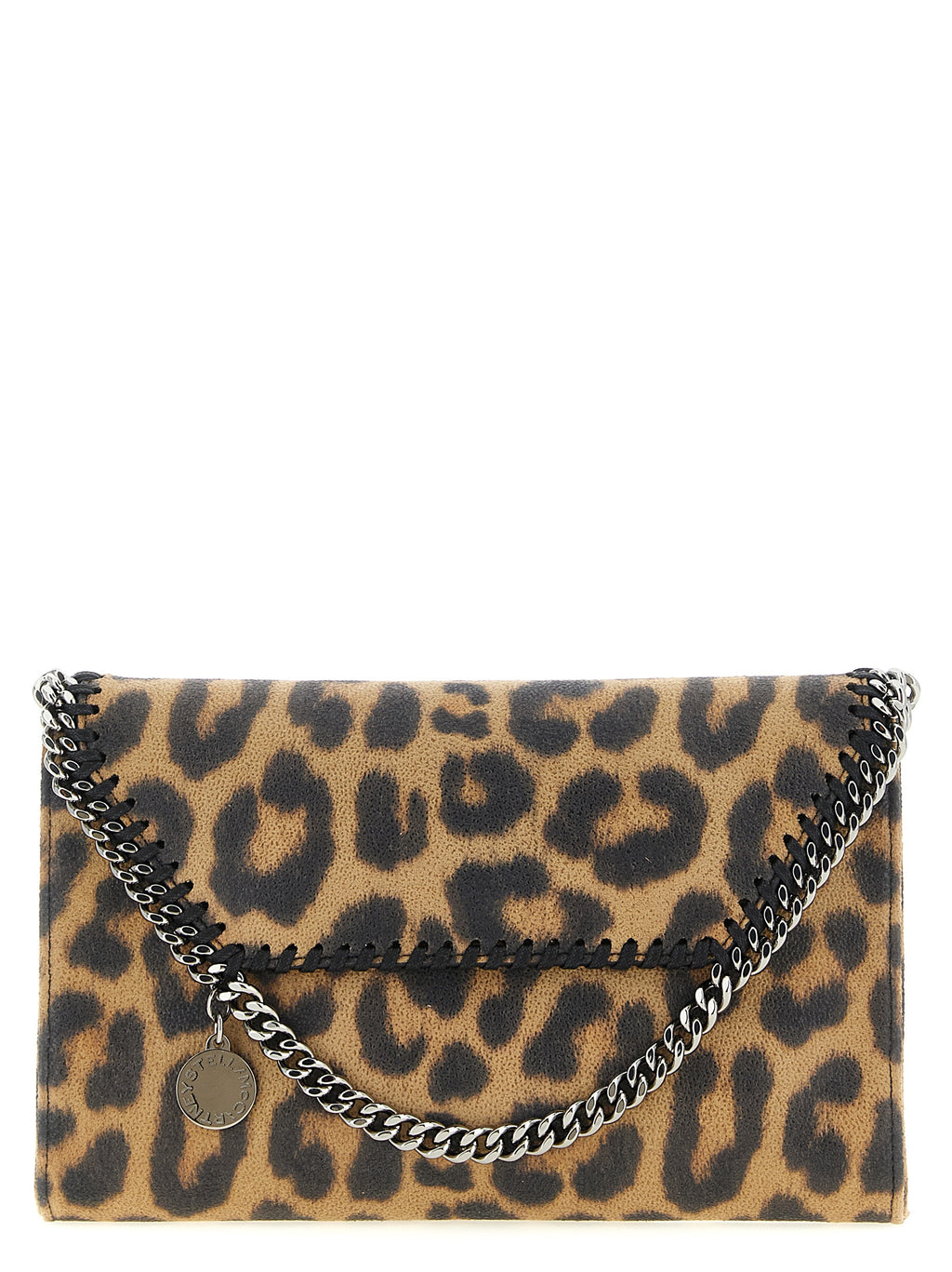Braune Clutch aus Polyester
