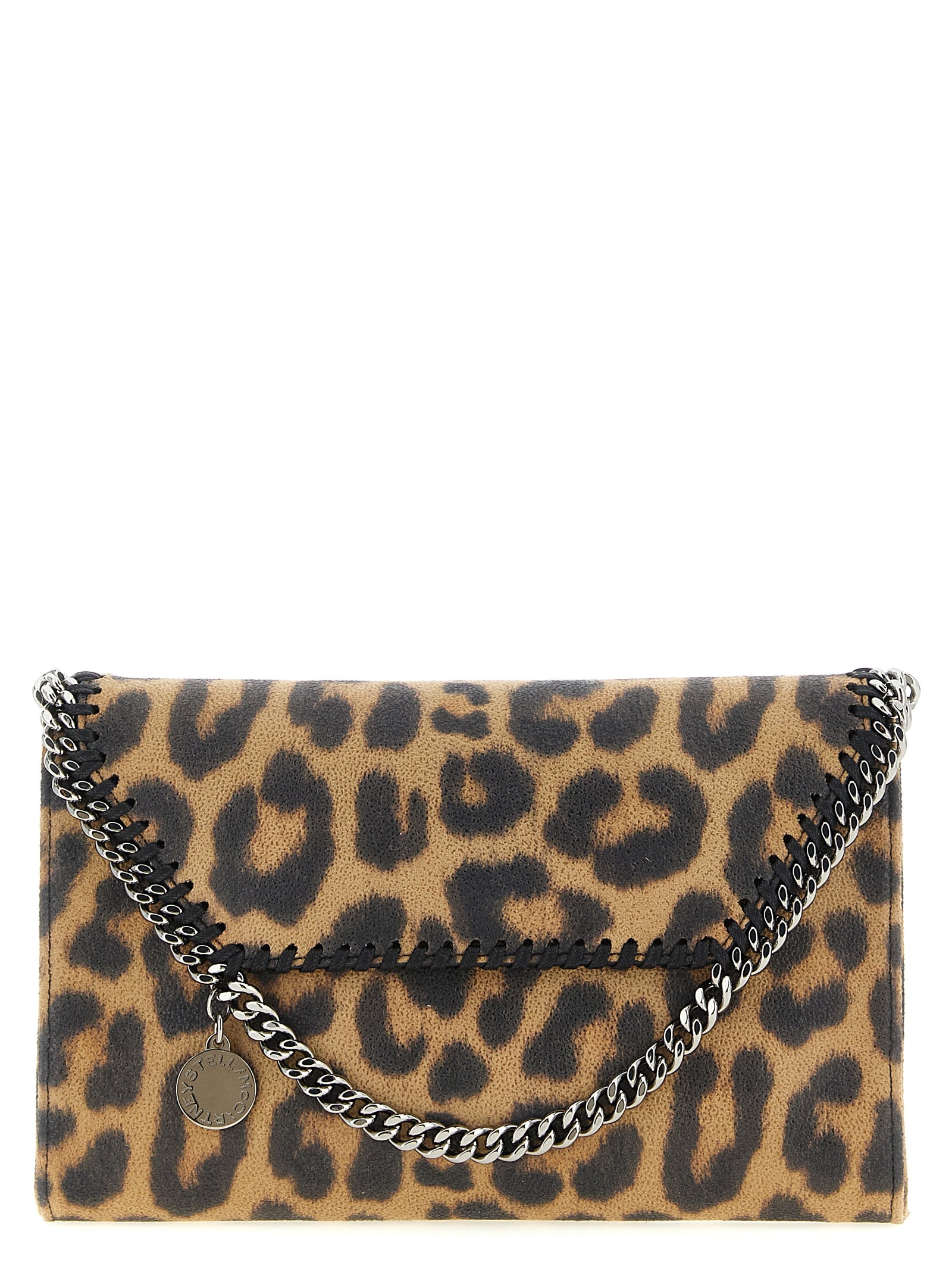 Braune Clutch aus Polyester