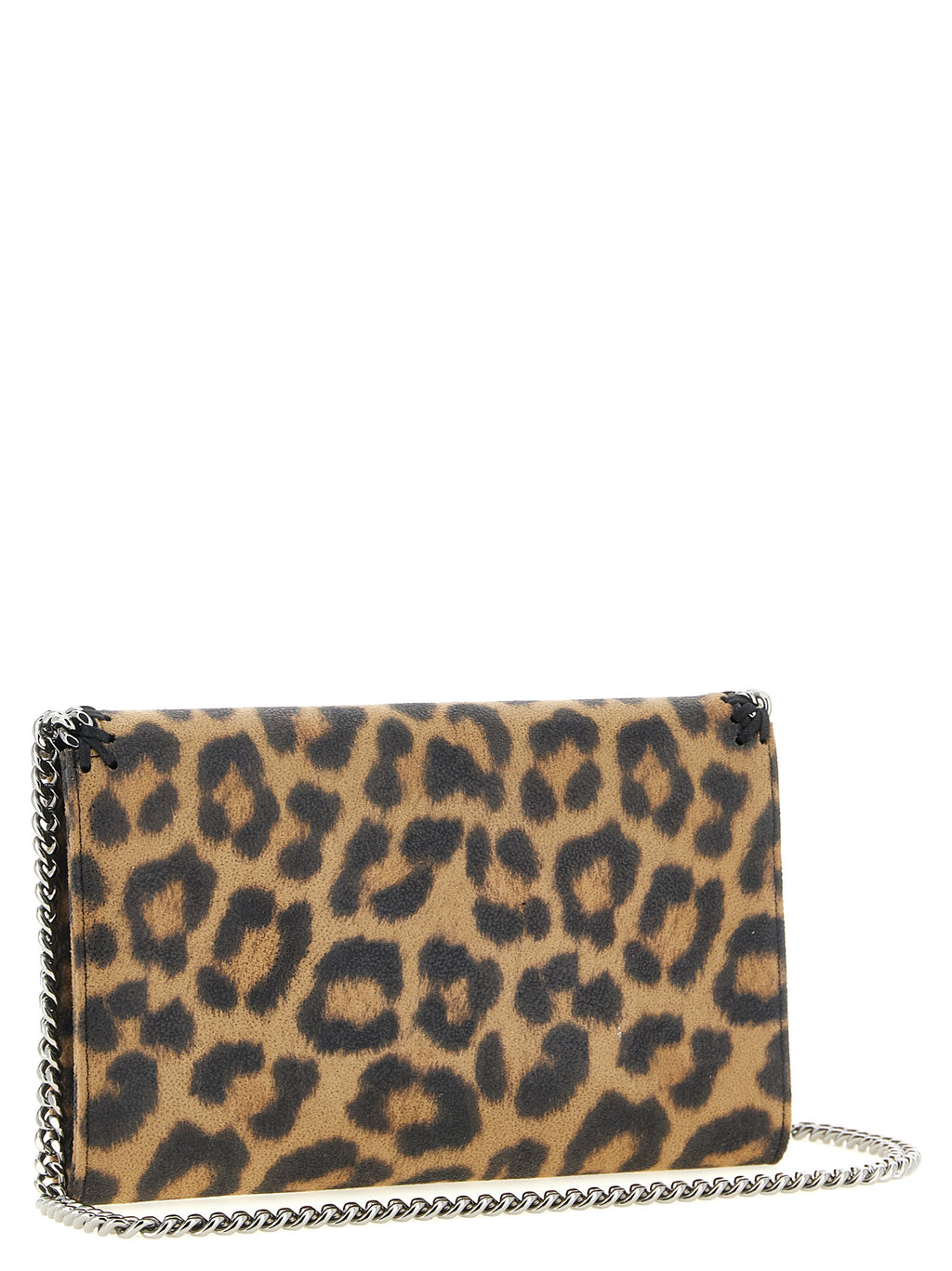 Braune Clutch aus Polyester