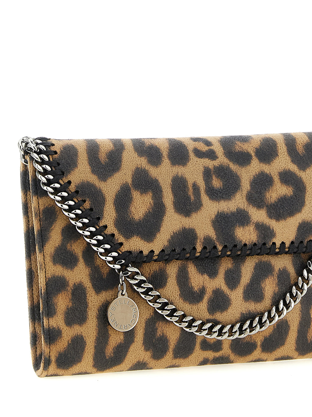 Braune Clutch aus Polyester