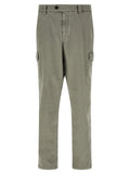 Zweifarbige Baumwoll-Cargohose