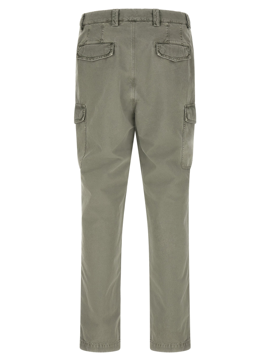 Zweifarbige Baumwoll-Cargohose