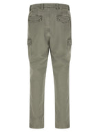 Zweifarbige Baumwoll-Cargohose