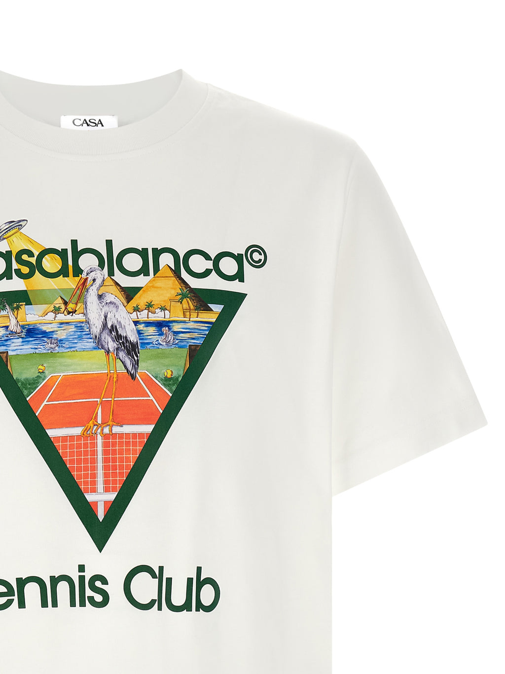 Weißes T-Shirt aus Bio-Baumwolle